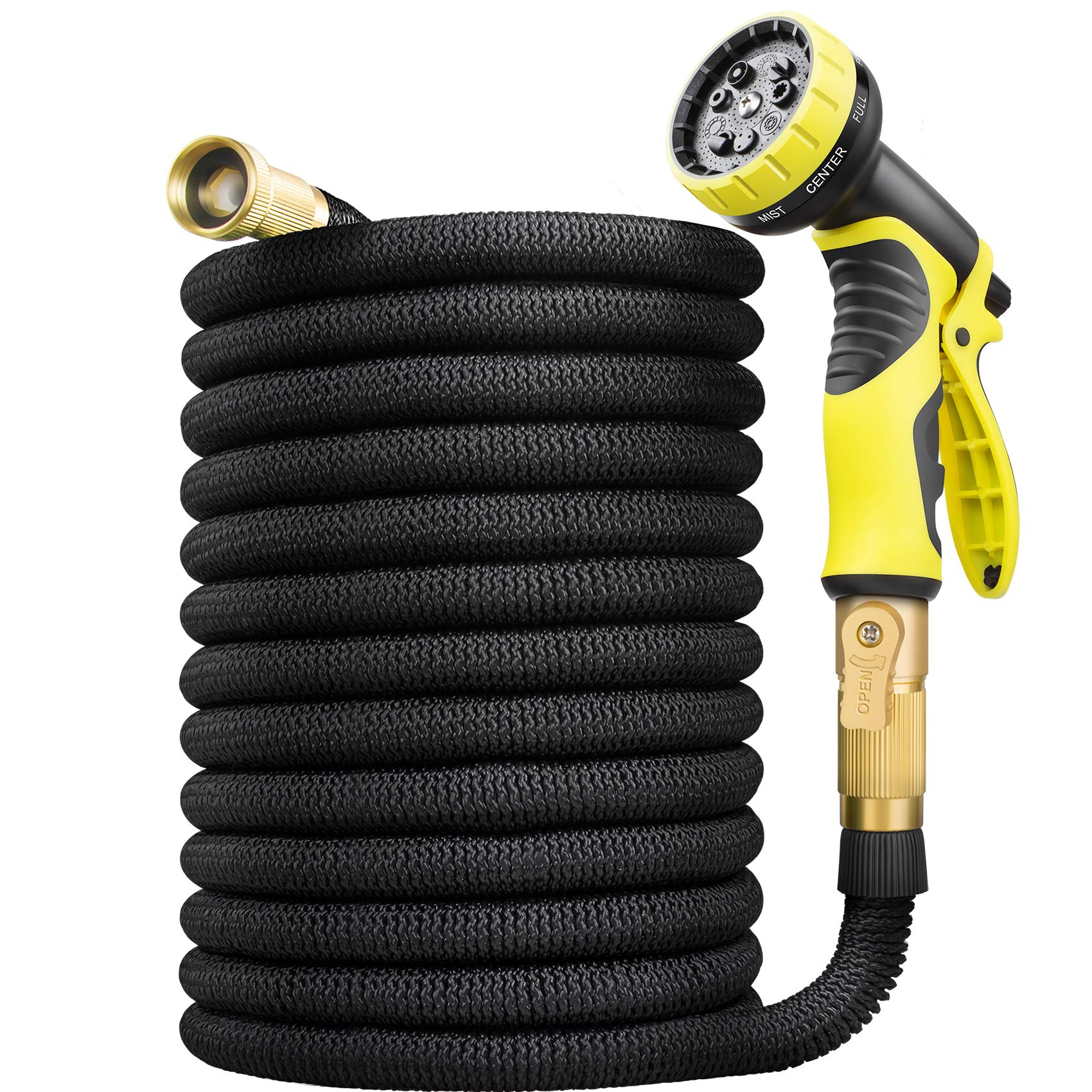 Aterod 75 feet Expandable Garden Hose, Extra Strength Fabric, Flexible