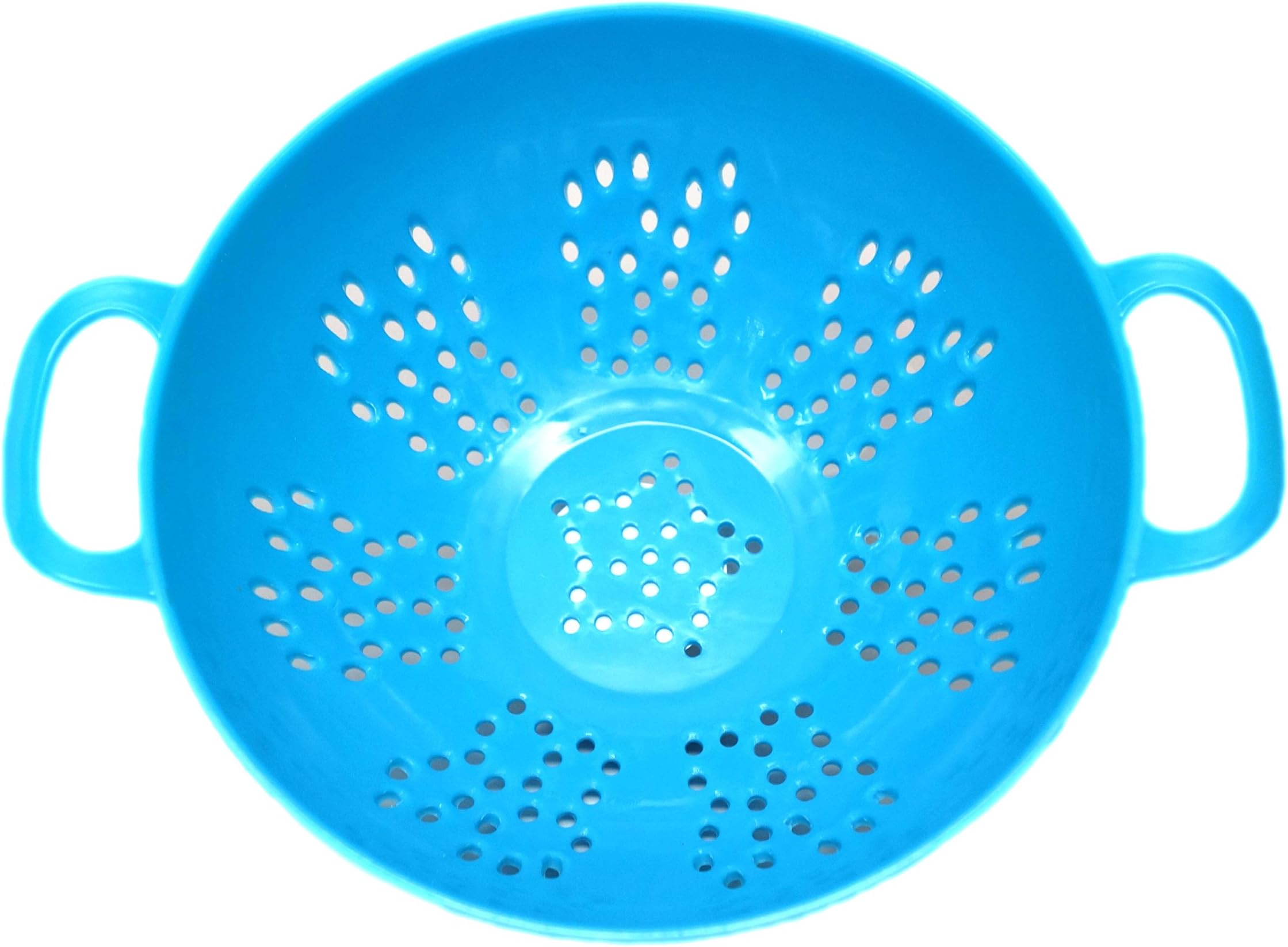 Culinary Elements Mini Colander with Handle, Teal, 1-Pack