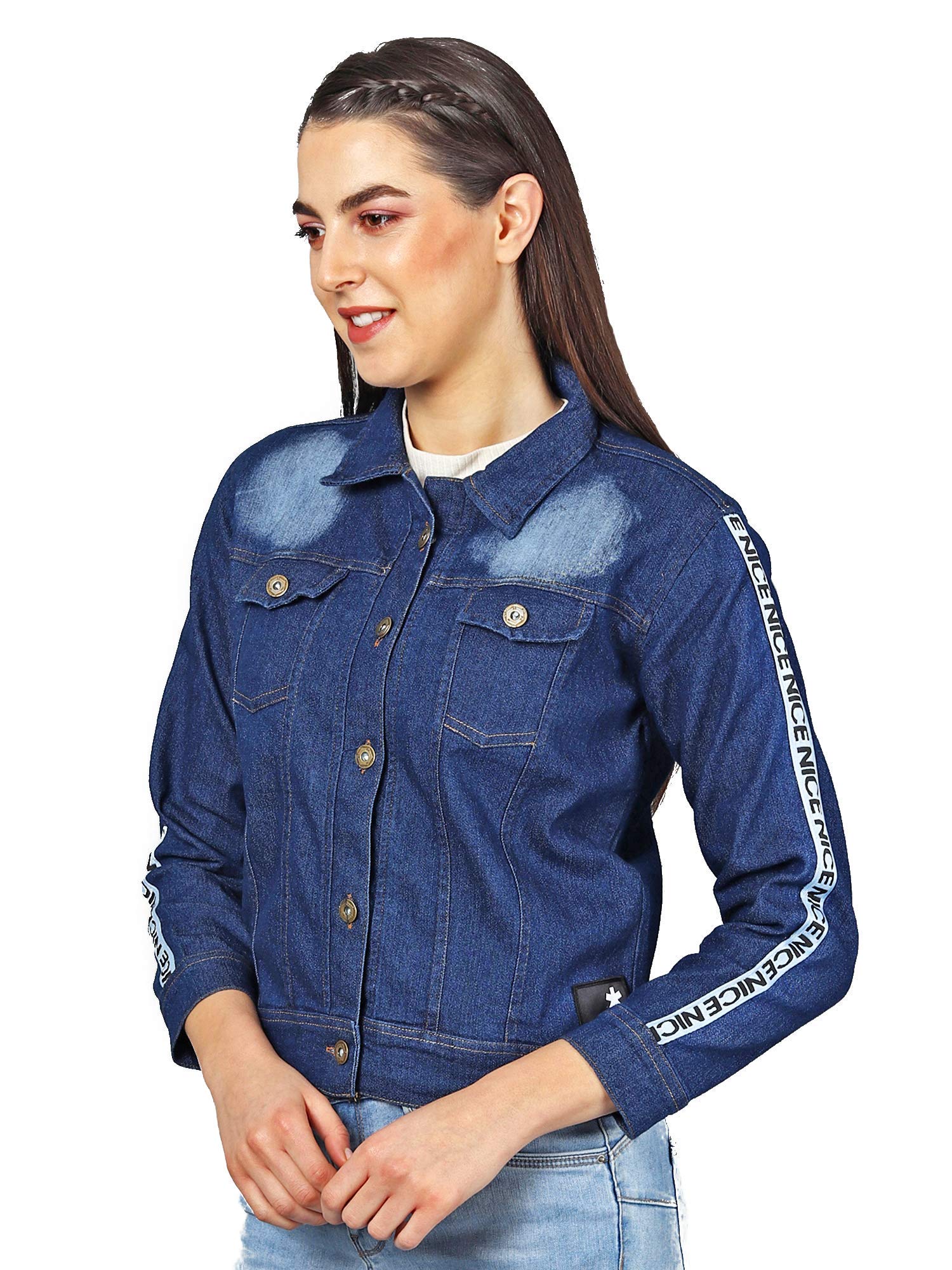 Full Sleeves Comfort Fit Regular Collar Jackets for Women