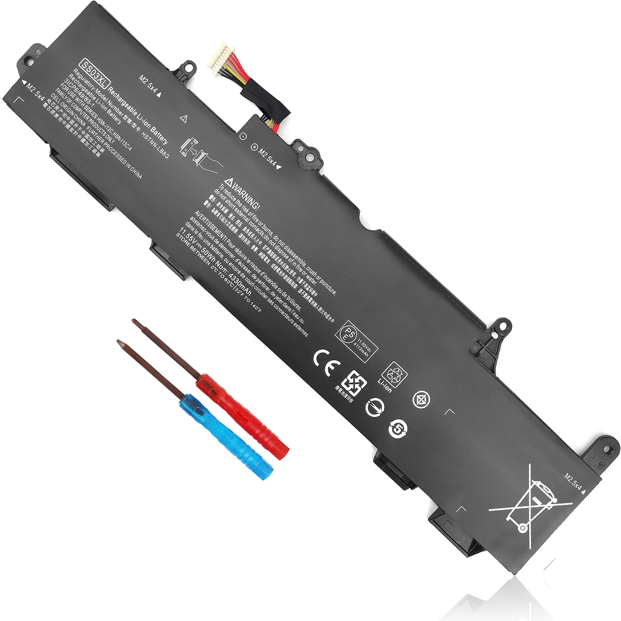 Promo Original Baterai Hp Elitebook 840 G5 830 G5 730 735 Ss03xl 11.55v 50wh Diskon 33% Di - Foto 9