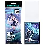 TitanShield | Inner Sleeves | Perfect Fit Card Sleeves | Compatible with Pokmon Cards MTG Magic The Gathering Lorcana | for Double Sleeving (360 - Sealable, 150 ct)