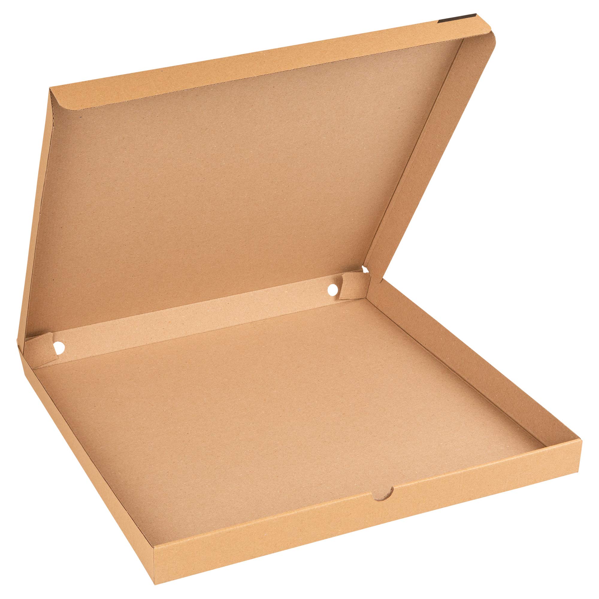 packer Pro Lot de 25 boîtes à pizza Kraft pour restaurants Delivery, Familiar 50 x 50 x 4 cm
