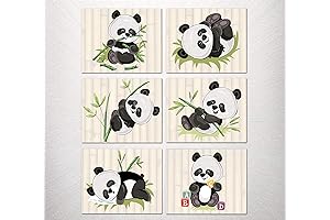 Unleash Creativity with Panda Prints Wall Decor