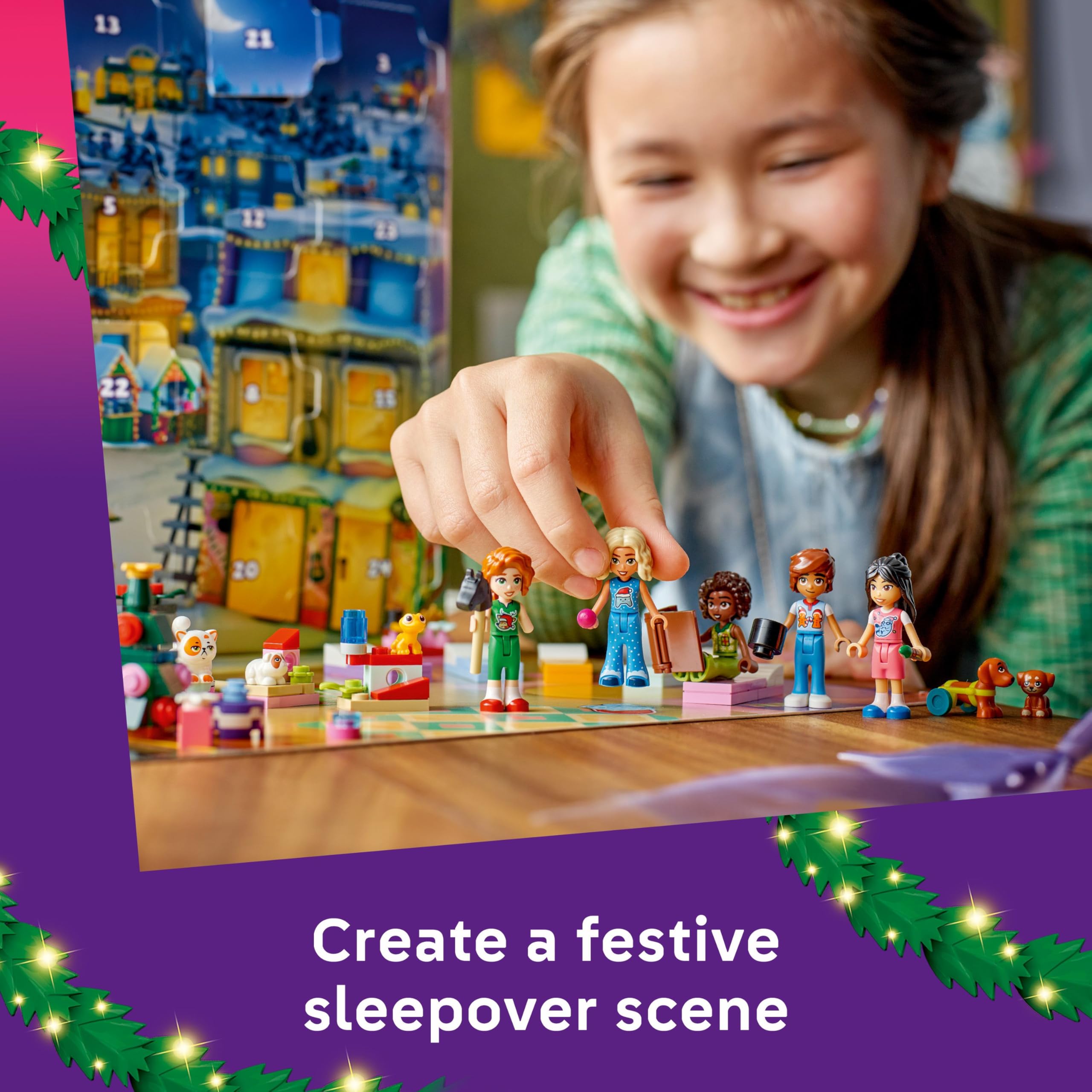 LEGO Friends Advent Calendar 2025 for 6+ Year Old Girls, Christmas Countdown Toys with 24 Surprises incl. 5 Mini Dolls - Image 3