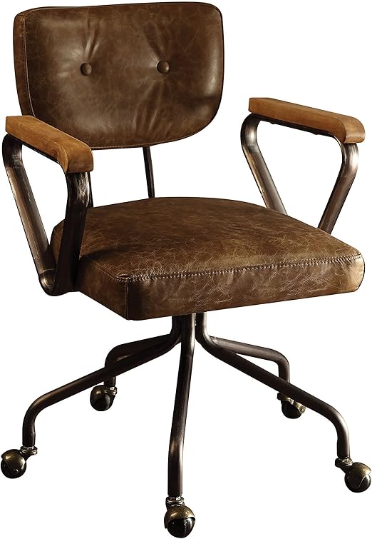 ACME Furniture Acme Hallie Top Grain Leather Office Chair