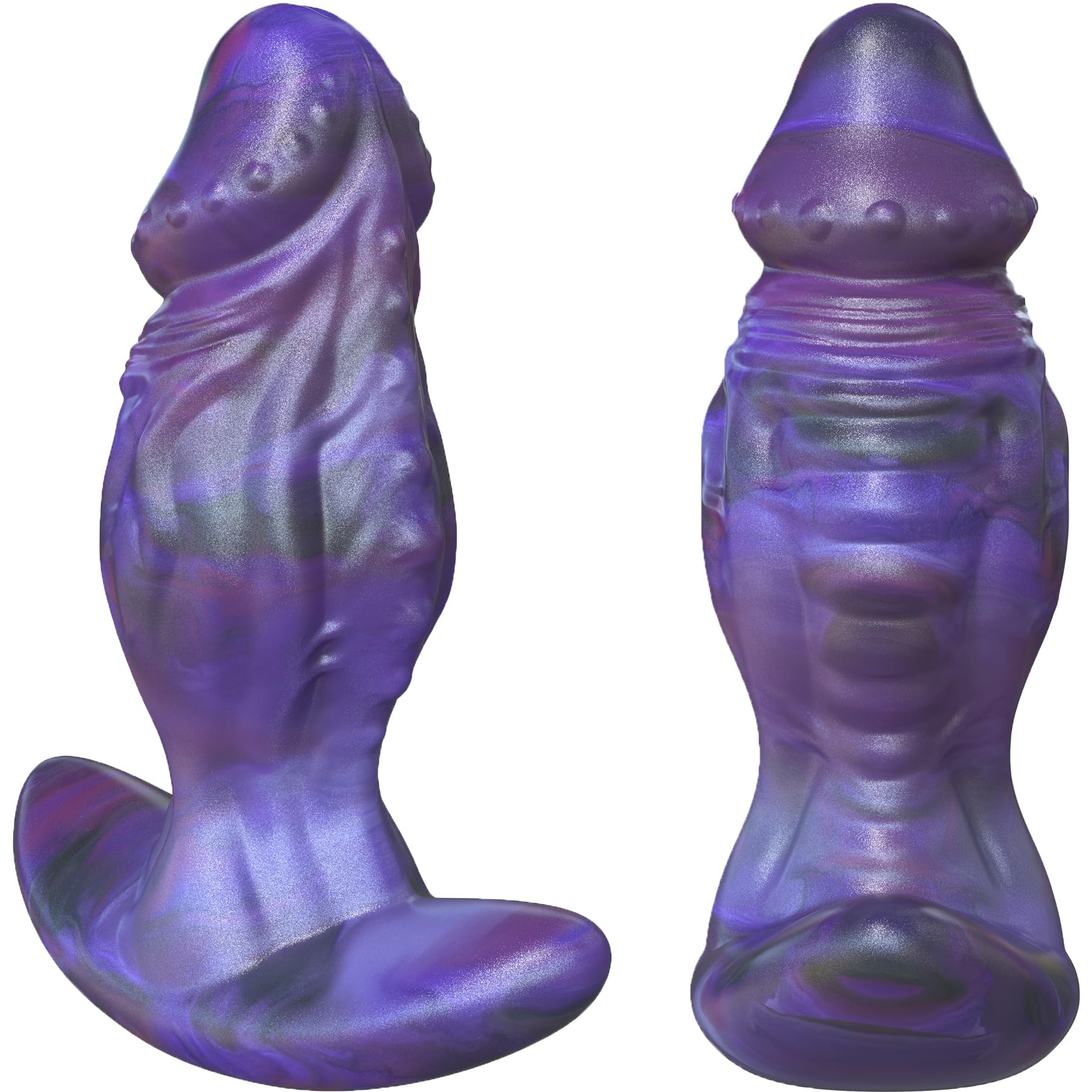 6 Large Anal Butt Plug Realistic Anal Dildo with Big Knot Fantasy Male Prostate Massager Wearable Buttplug Thick