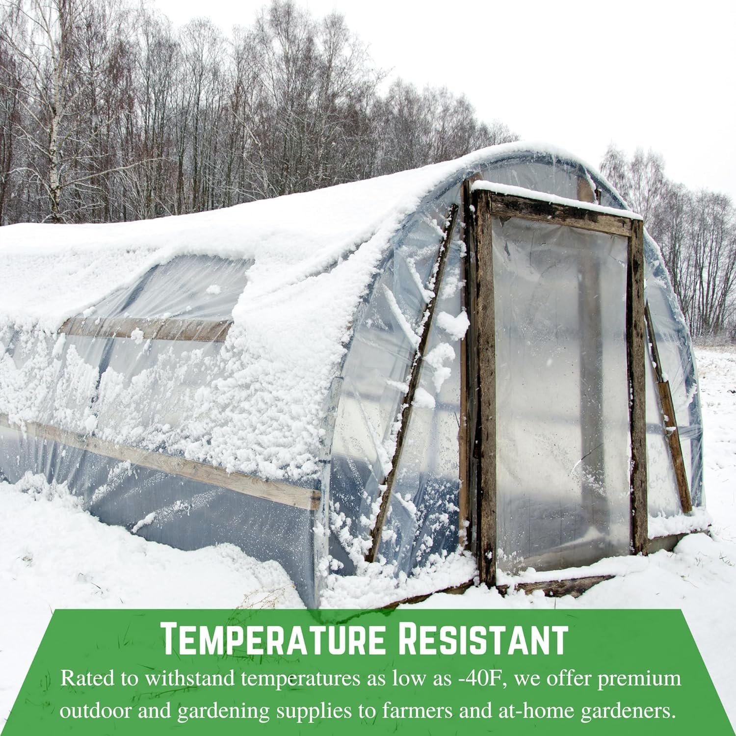 Farm Plastic Supply - Clear Vinyl Sheeting - 12 Mil 4.5" Wide - Vinyl Plastic Sheeting, Clear Vinyl Sheet for Storm Windows, Covering, Protection, Tablecloth Protector (4.5' x 15')