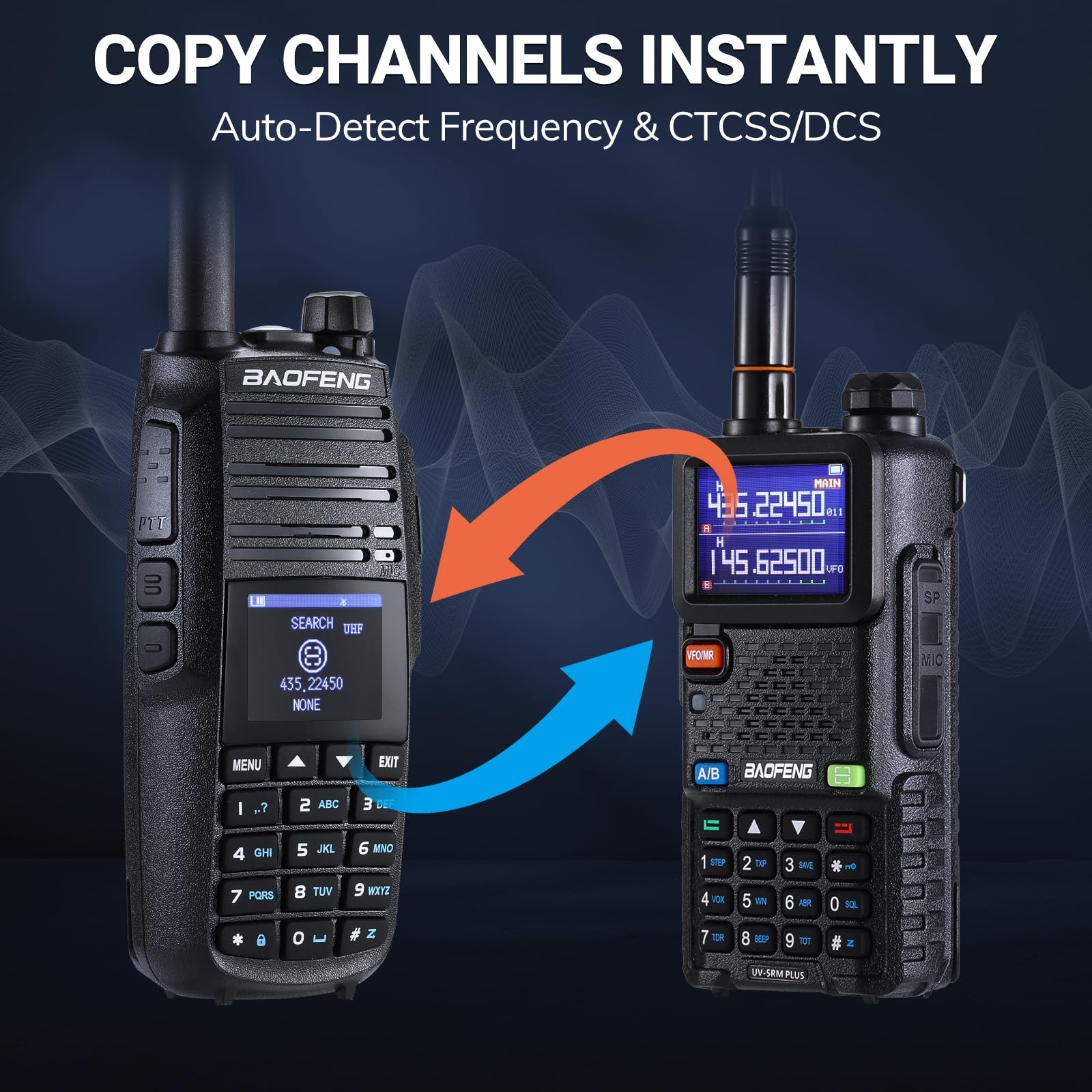 BAOFENG UV-29 Pro Radio Amateur 10W Bi-Bande VHF/UHF, Répéteur Cross-Band