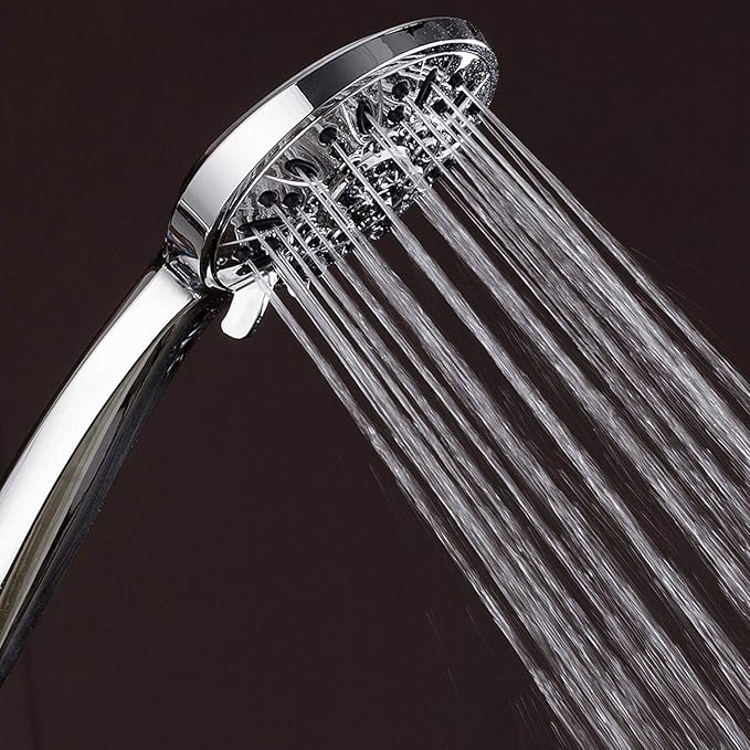 Ducha de Mano Wovier Cromada con 5 Modos de Rocío miniatura 4
