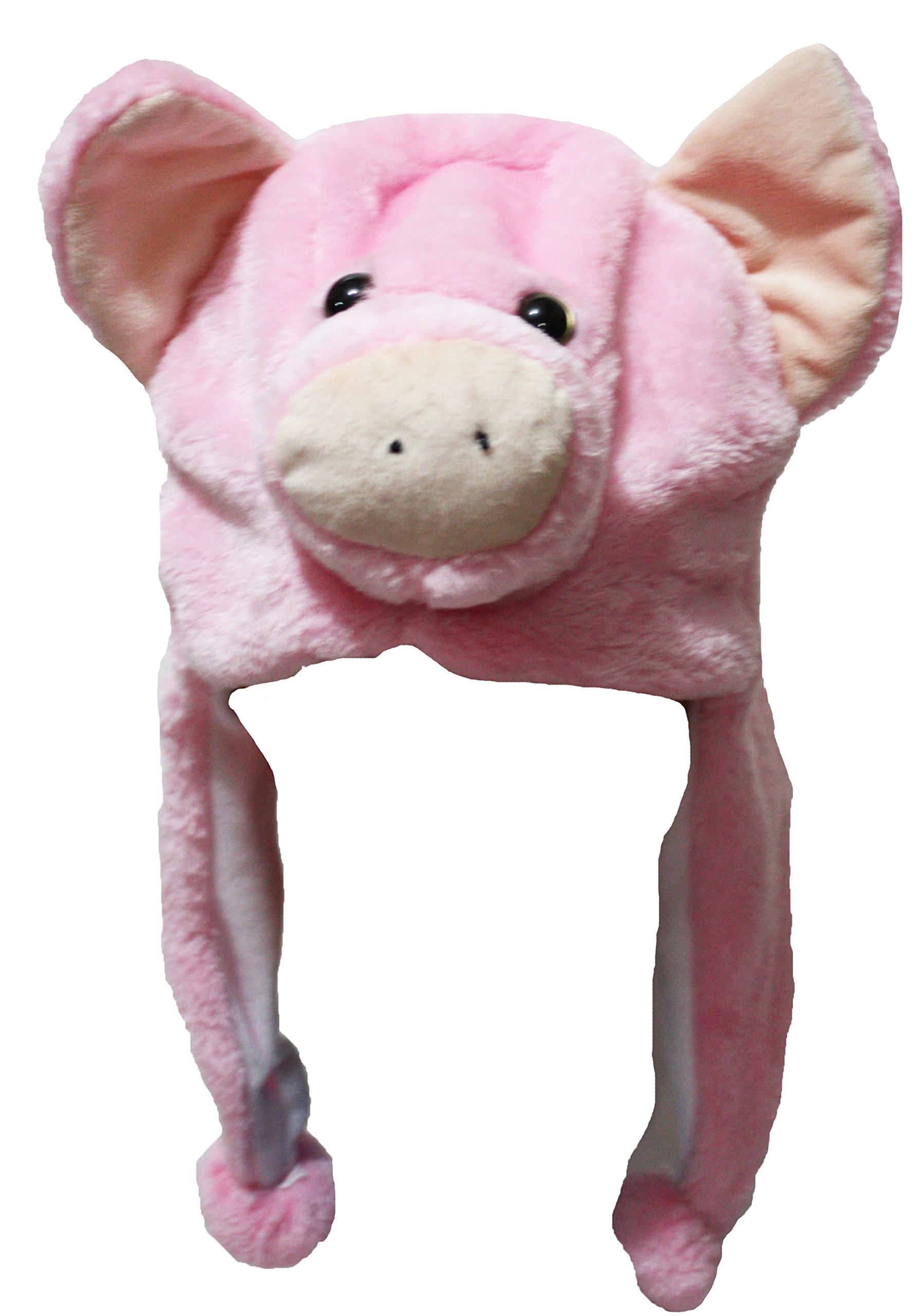Petitebella Pig Hat - Pink One Size