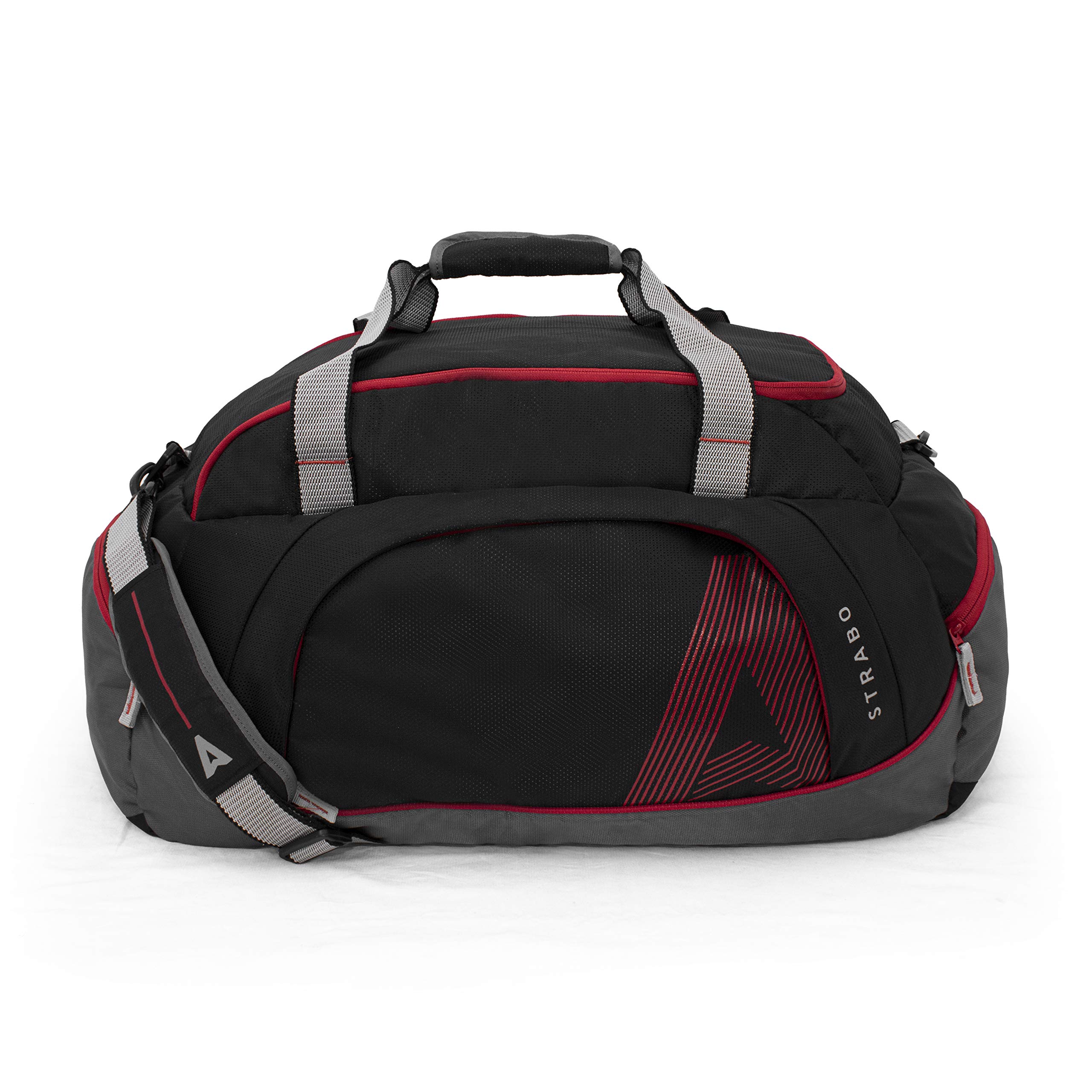 strabo Columbia Travel Duffel Bag - 45 Litre Black Color Water Resistant Luggage Bag Unisex-picture-46