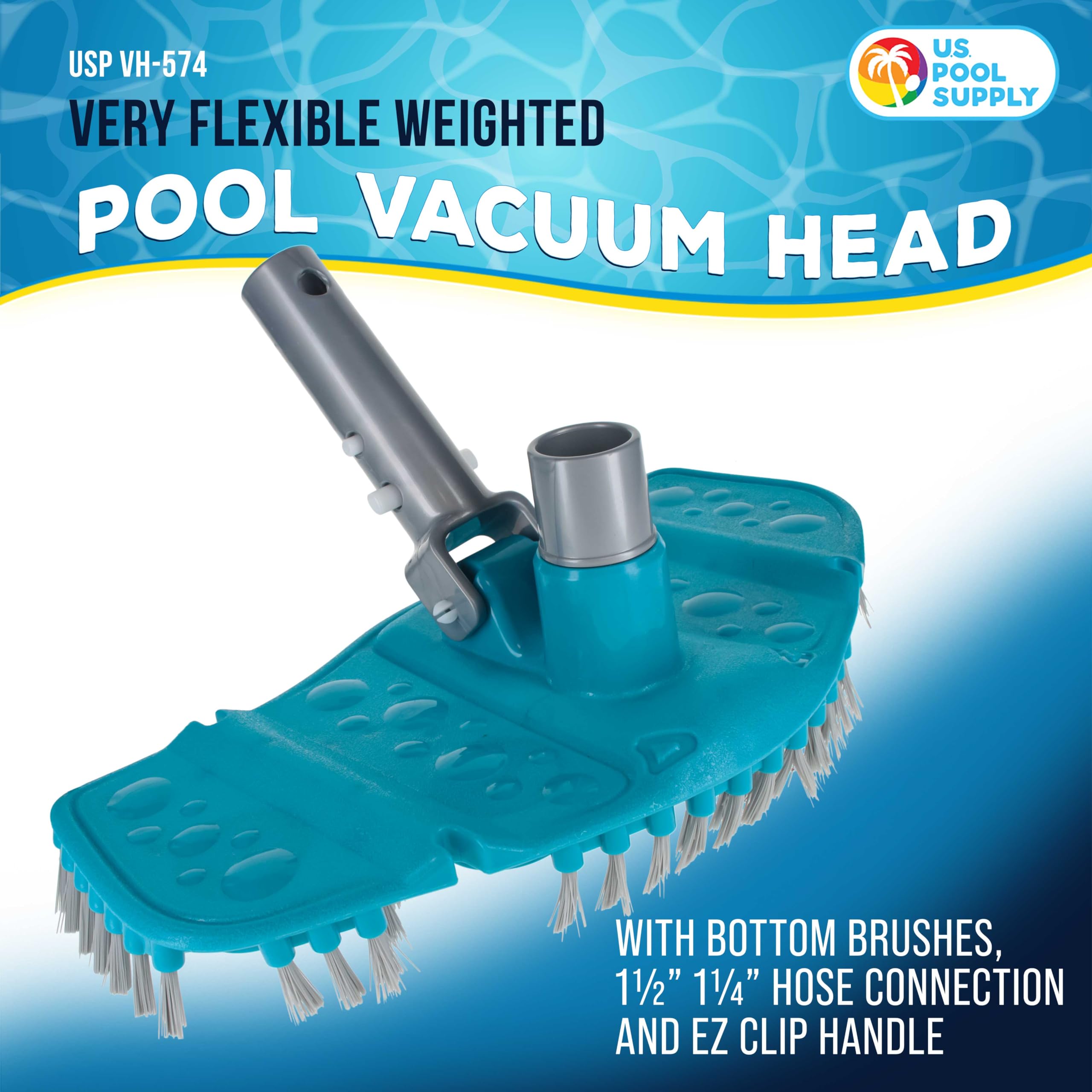 Amazon.com : U.S. Pool Supply Very Flexible Weighted Pool Vacuum