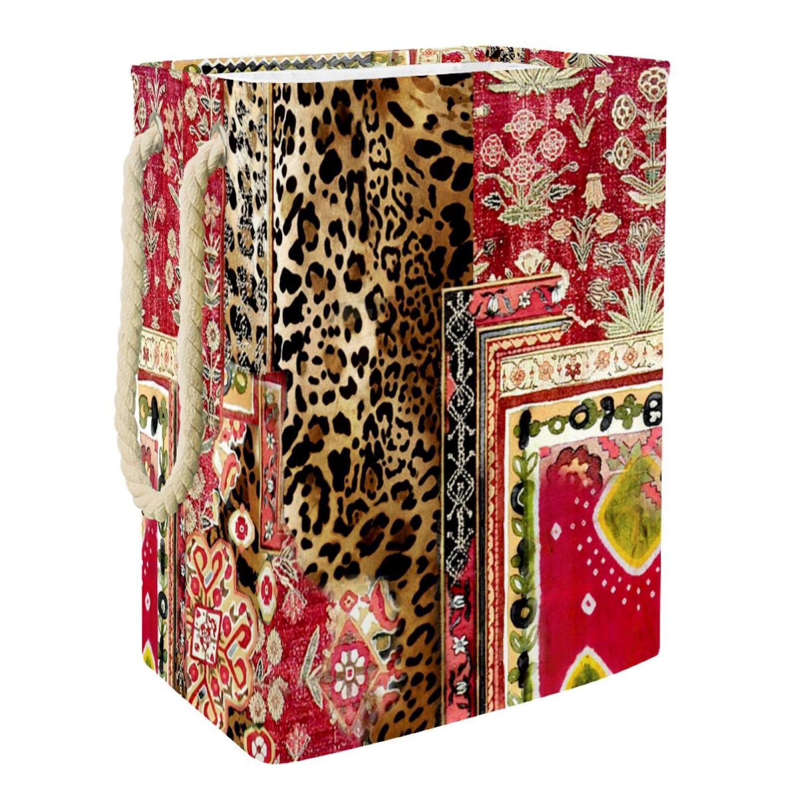 Grand panier à linge personnalisé avec poignées de rangement vêtements chambre 1123