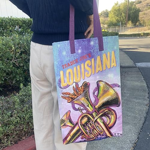 Miniatura 4 de Bolsa reutilizable de diseño único de la ciudad Filadelfia Trader Joe's Reuable Grocery Bag, Trader Joe Bag, Varios colores