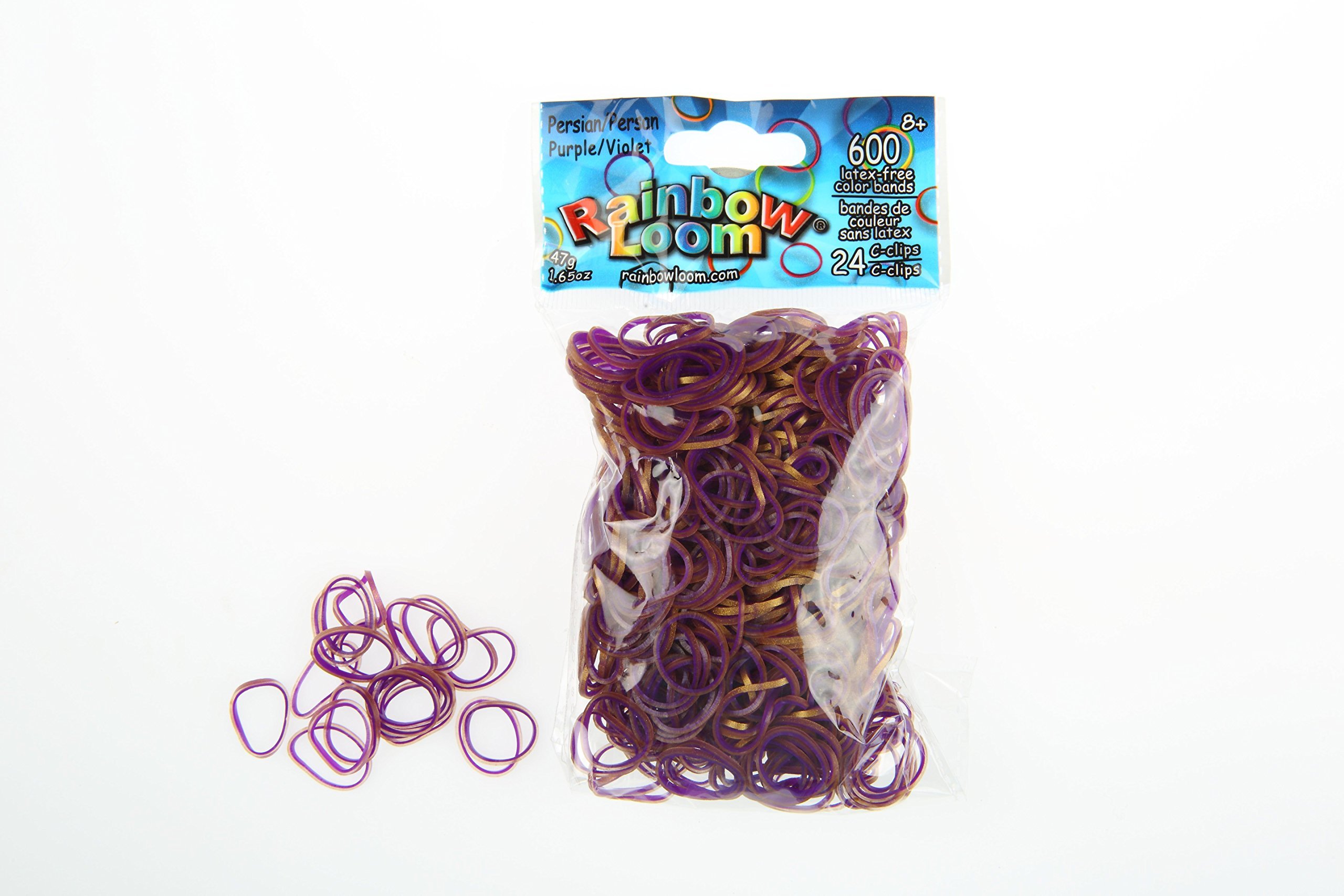 Rainbow Loom Persian Elastics Purple โ image 1