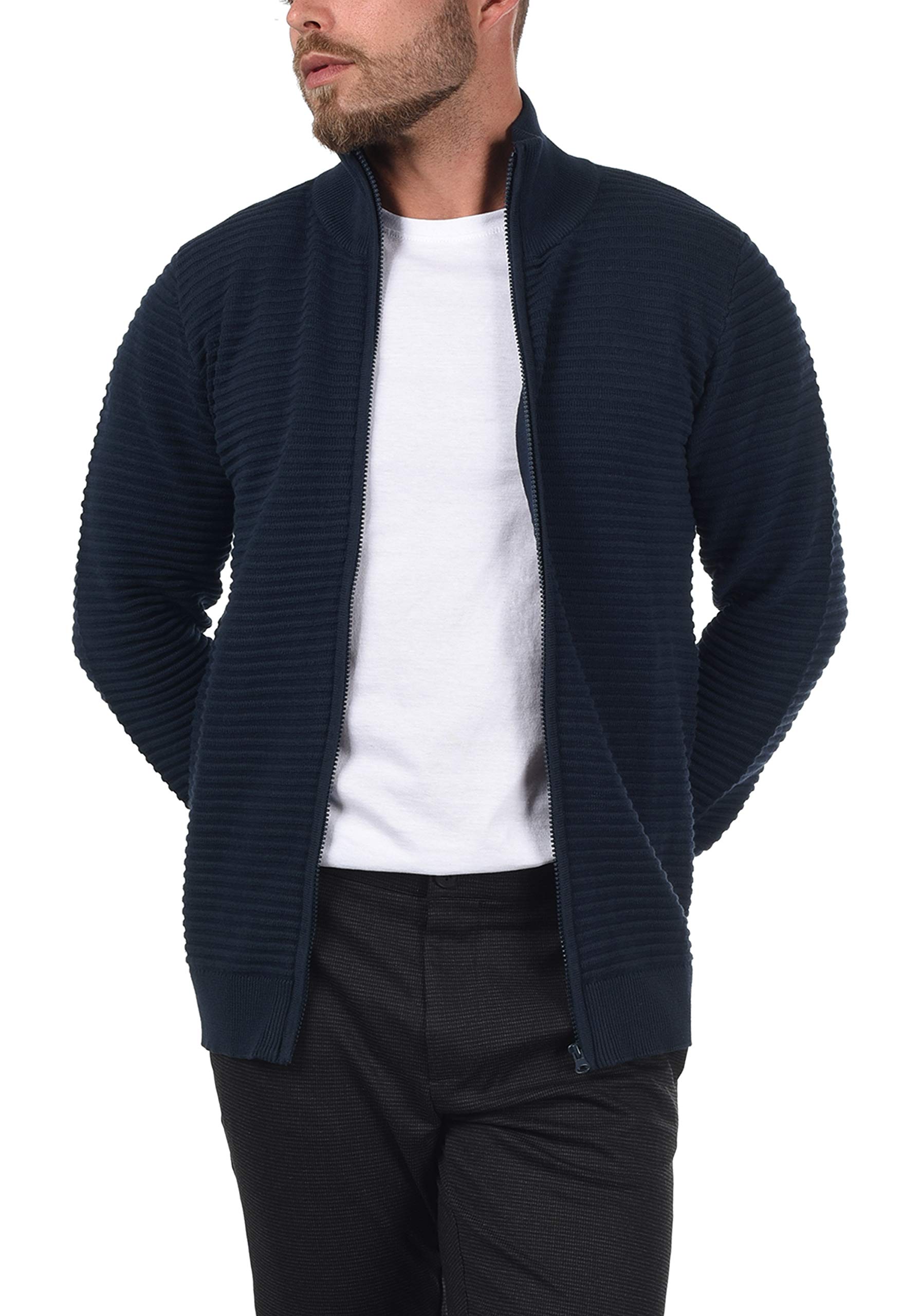 Indicode Arctic Cardigan Maglione Maglia con Bottoni da Uomo