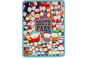 Officially Licensed South Park: Raschel Throw Blanket