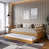 Sofá Cama Bicama Solteiro Lux Imbuia