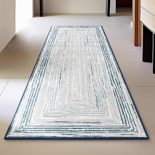 Miniatura 561 de Phantoscope Vintage Collection - Alfombra de área de 8 x 10 pies, alfombra grande para sala de estar, lavable, bohemio, antideslizante