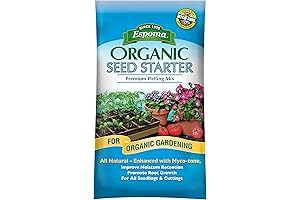Espoma Organic Soiless Seed Starter Mix: Premium Planting Foundation for Successful Germination and Seedling Growth