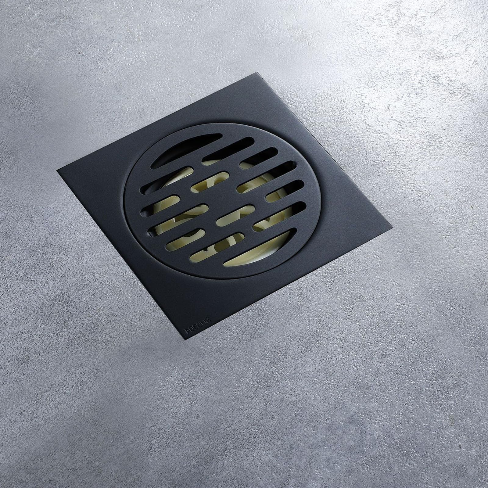 Quadrat Duschrinne Mit Grillabdeckung,Edelstahl Bodenablauf Flach Für Badezimmer,Bodenablauf Quadratisch Mit Haarsieb