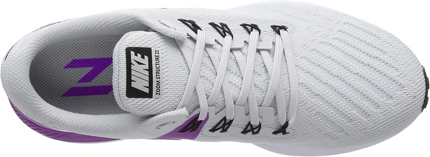 Nike Men's Training Shoes, Grey Pure Platinum Black Hyper Violet White 009, 7 UK