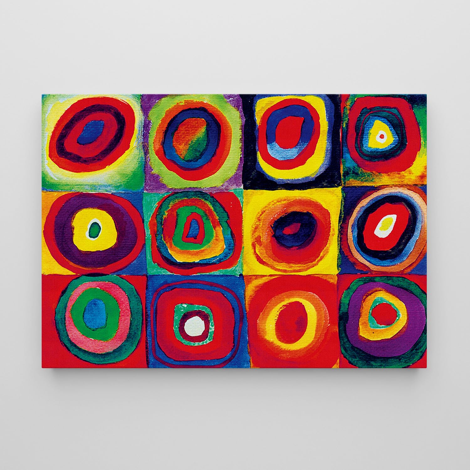 Giallobus - Obraz - Vassily Kandinsky - - Standardowe płótno - 50L x 35l cm - 04 - Badanie koloru - Obrazy do powieszenia