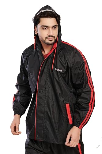 Aristocrat Rainwear Mens Black Raincoat 