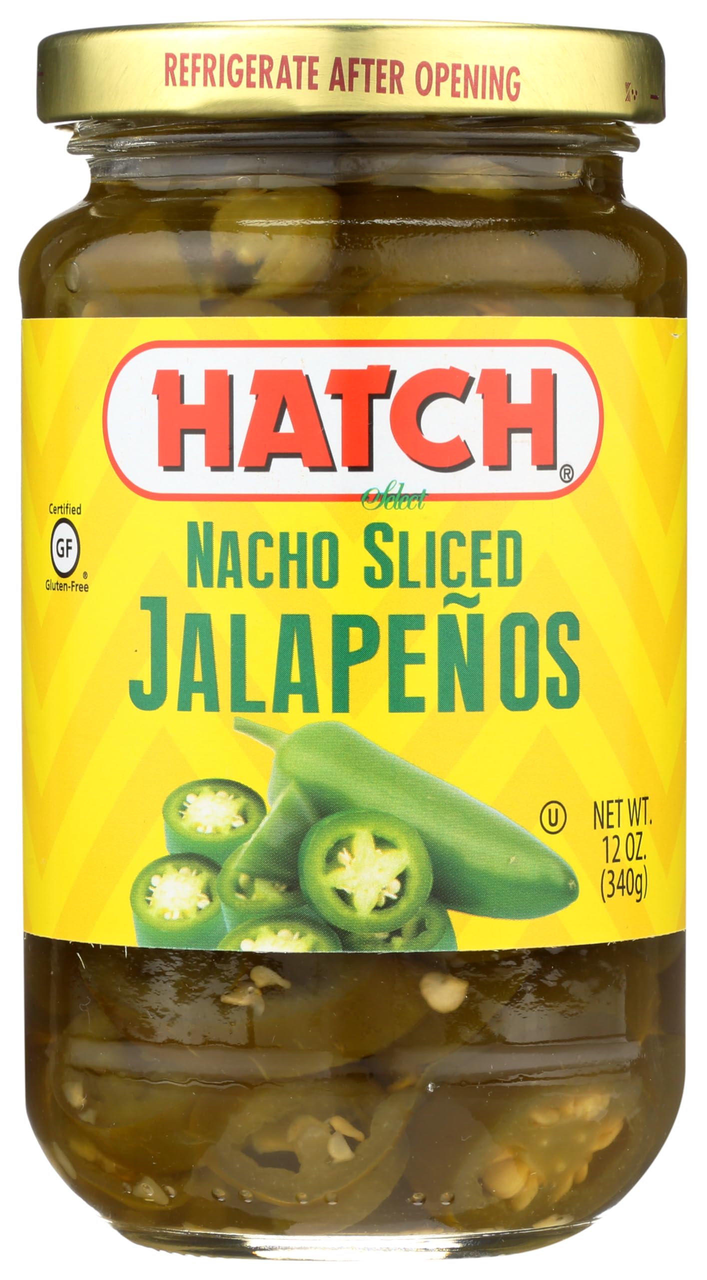 Hatch Chili Jalapenos - Nacho Sliced - Case of 12-12 oz