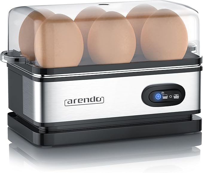 Arendo Electric Egg Boiler Automatic Cooker with Warming Function