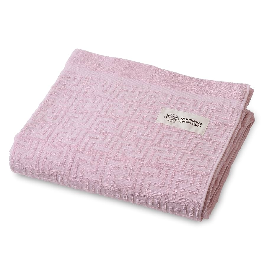 西川 無撚糸 タオルケット 3枚セット シングル ピンク 綿100% SEVENDAYS タオルケット（ふんわり無撚糸無地カラー