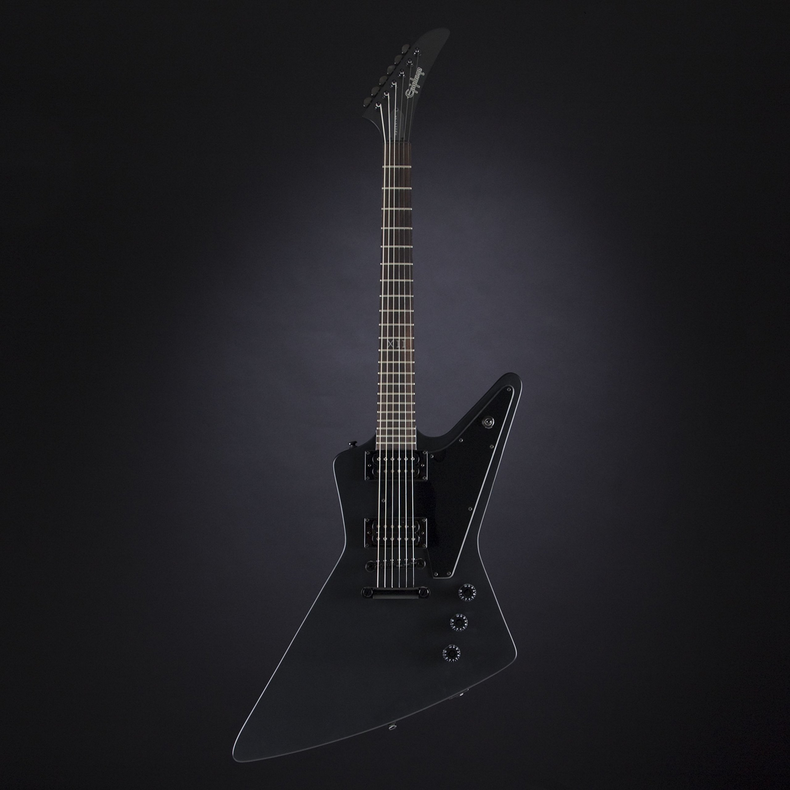 ギター Epiphone Explorer Gothic 1958 Epiphone Guitarra elétrica Explorer Gótica 