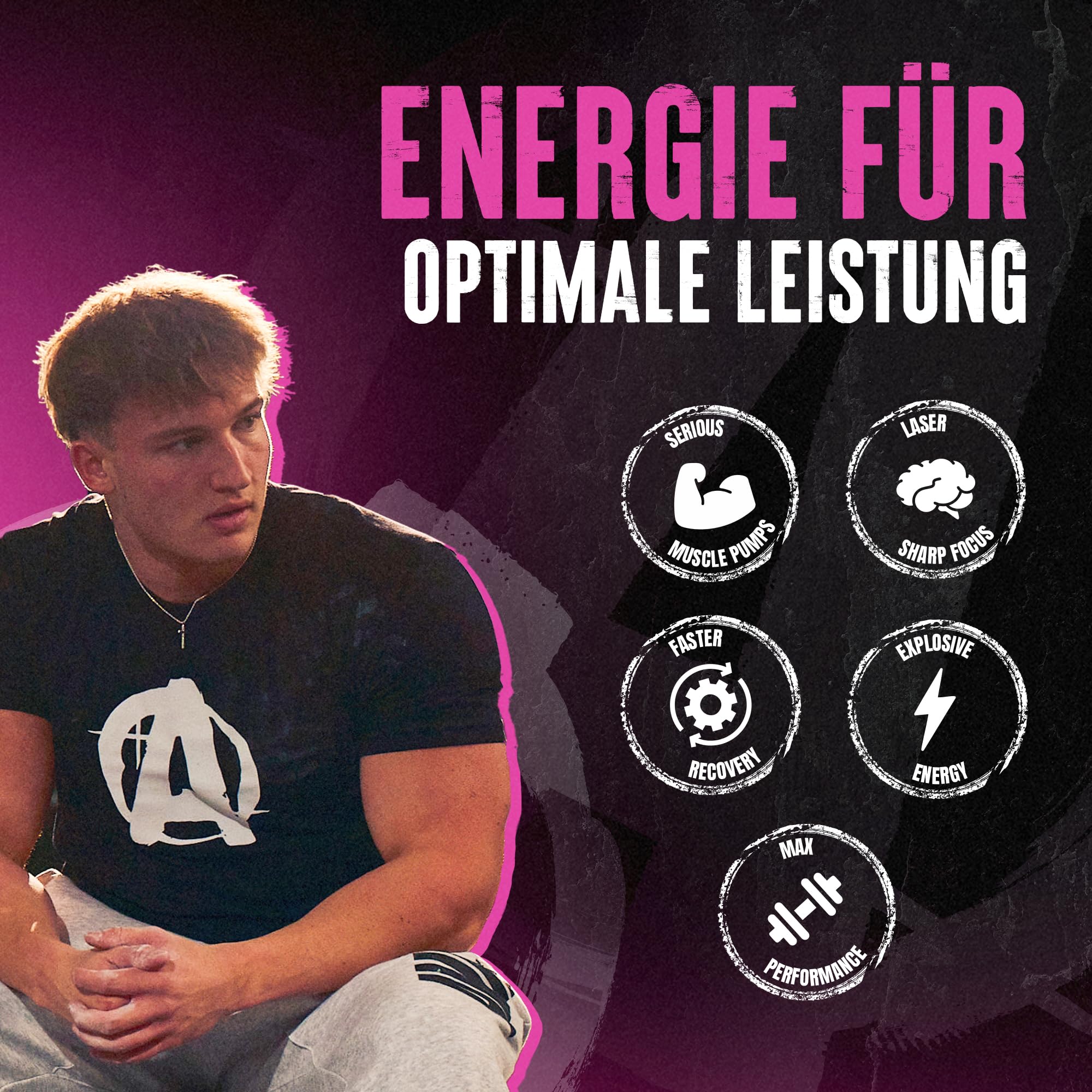ANIMAL Pump Non-Stim Pre Workout Powder - koffeinfreies Preworkout für Energie, Fokus & Muskelaufbau, Beta Alanin, Citrullin, Nitrosigin und Nootropics, Dragon Fruit, 440g
