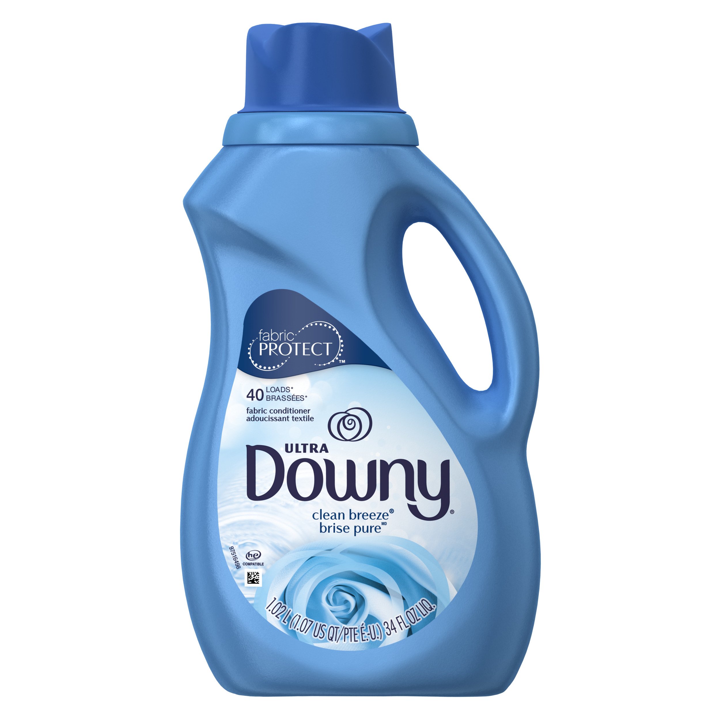 Amazon | ダウニーリキッド クリーンブリーズ 1.02L | Downy | 液体柔軟剤