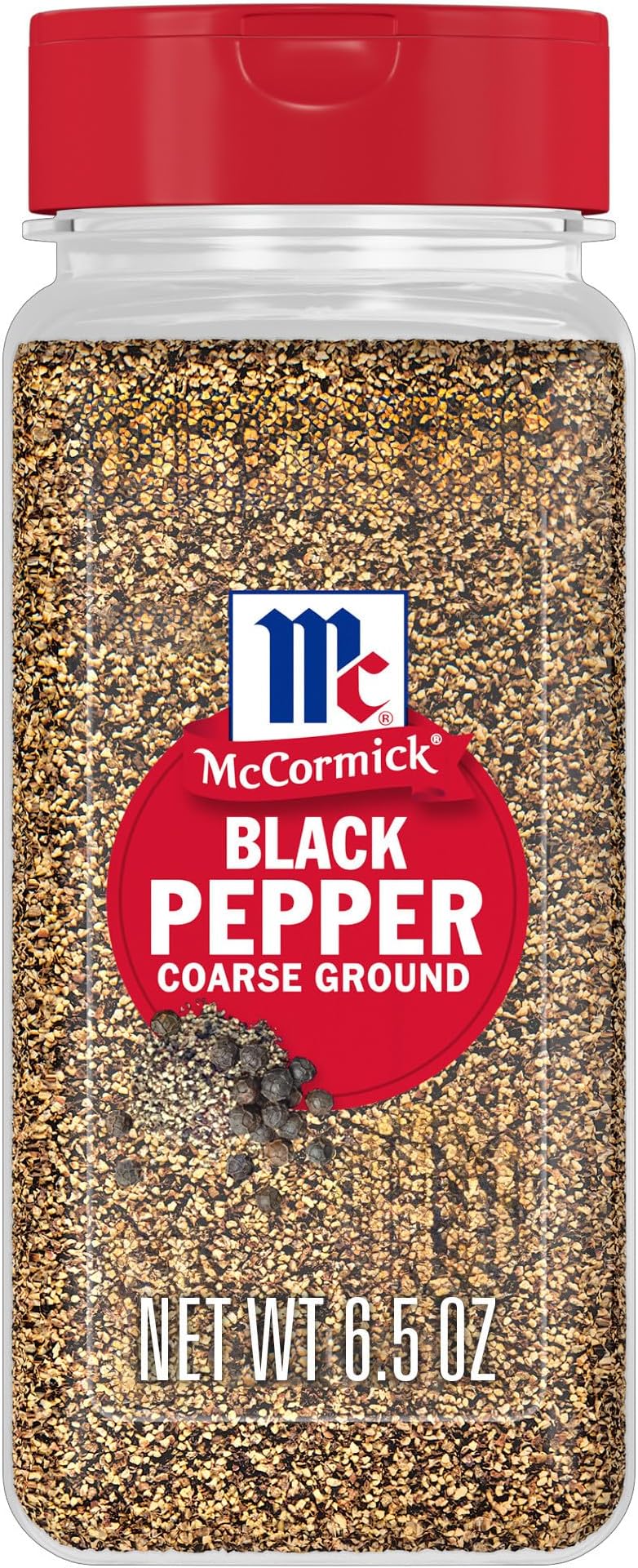 McCormick Coarse Ground Black Pepper, 6.5 oz