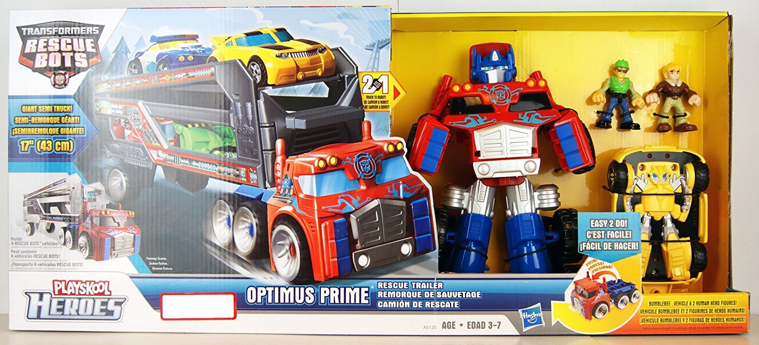 Optimus Prime Kohls Bumblebee Transformer Deluxe Set Transformers
