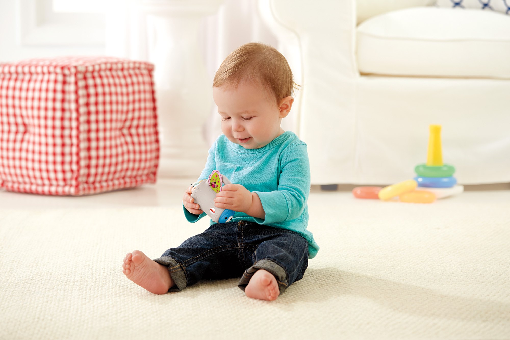 Fisher-Price Hochet Hide 'n Peek