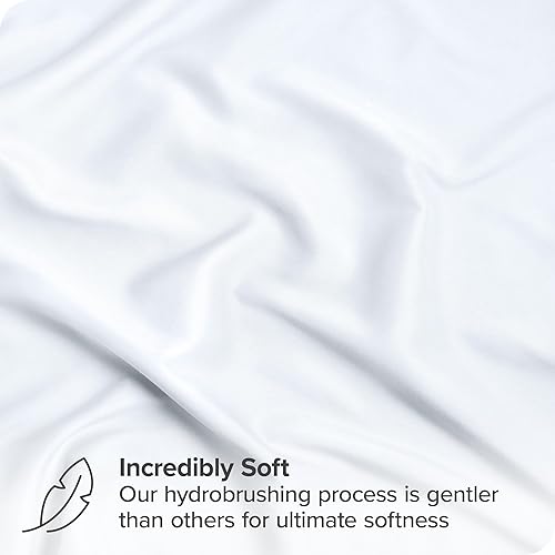 Miniatura 5 de Bare Home Bed-in-A-Bag - Juego de edredón y sábanas de 5 piezas, tamaño individual, alternativa de plumón de ganso, juego de cama ultrasuave de alta