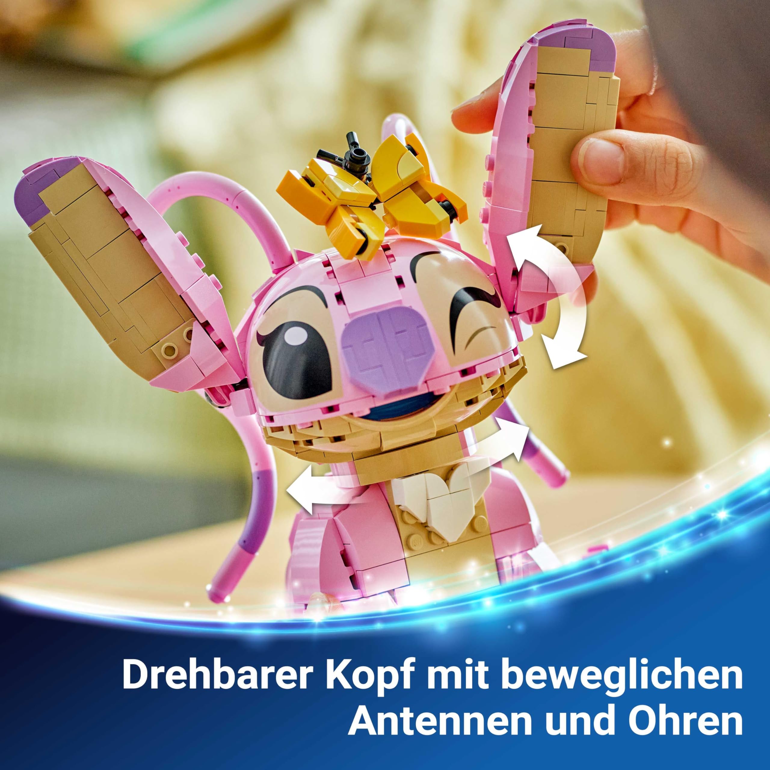 LEGO Angel (43257) - Angel Lego Stitch Figur zum Bauen, inkl. bedruckter Fliese, Neuheit 2025