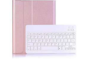 Keyboard Case for iPad Mini 1 2 3 4 5 with Detachable Wireless Keyboard