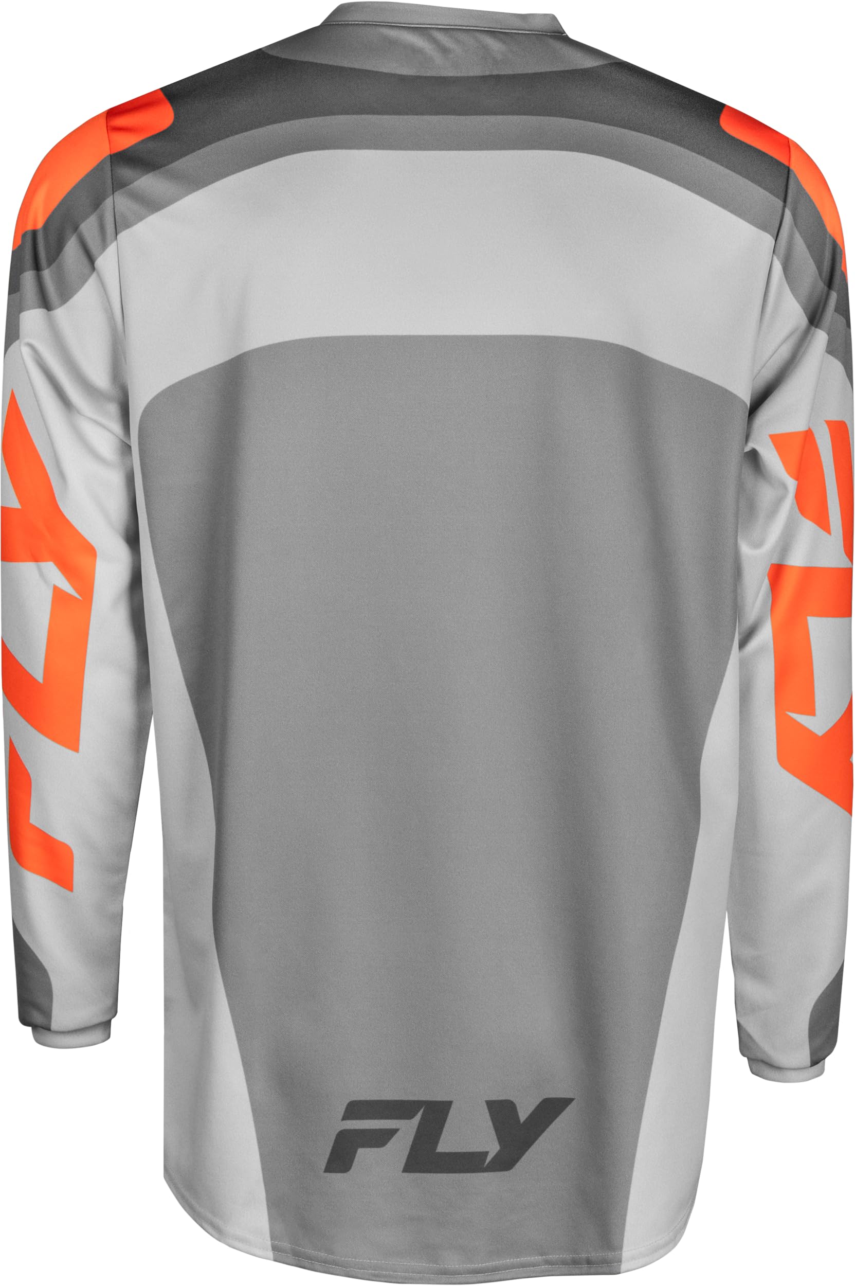 Fly Racing Camiseta F-16 para hombre (gris/naranja, 2XL)