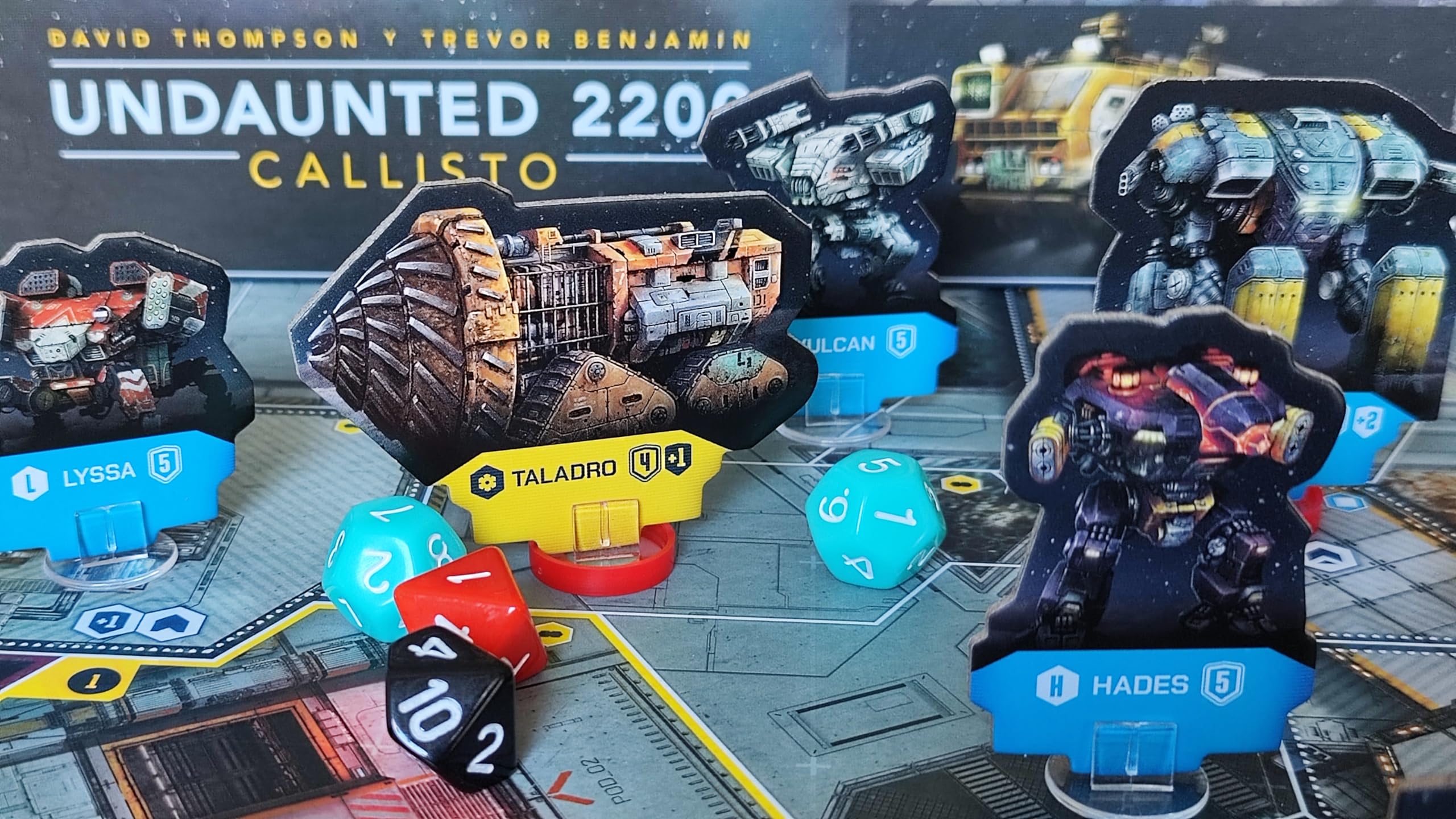 Undaunted 2200: Callisto, Juego de Mesa, A Partir de 14 Años