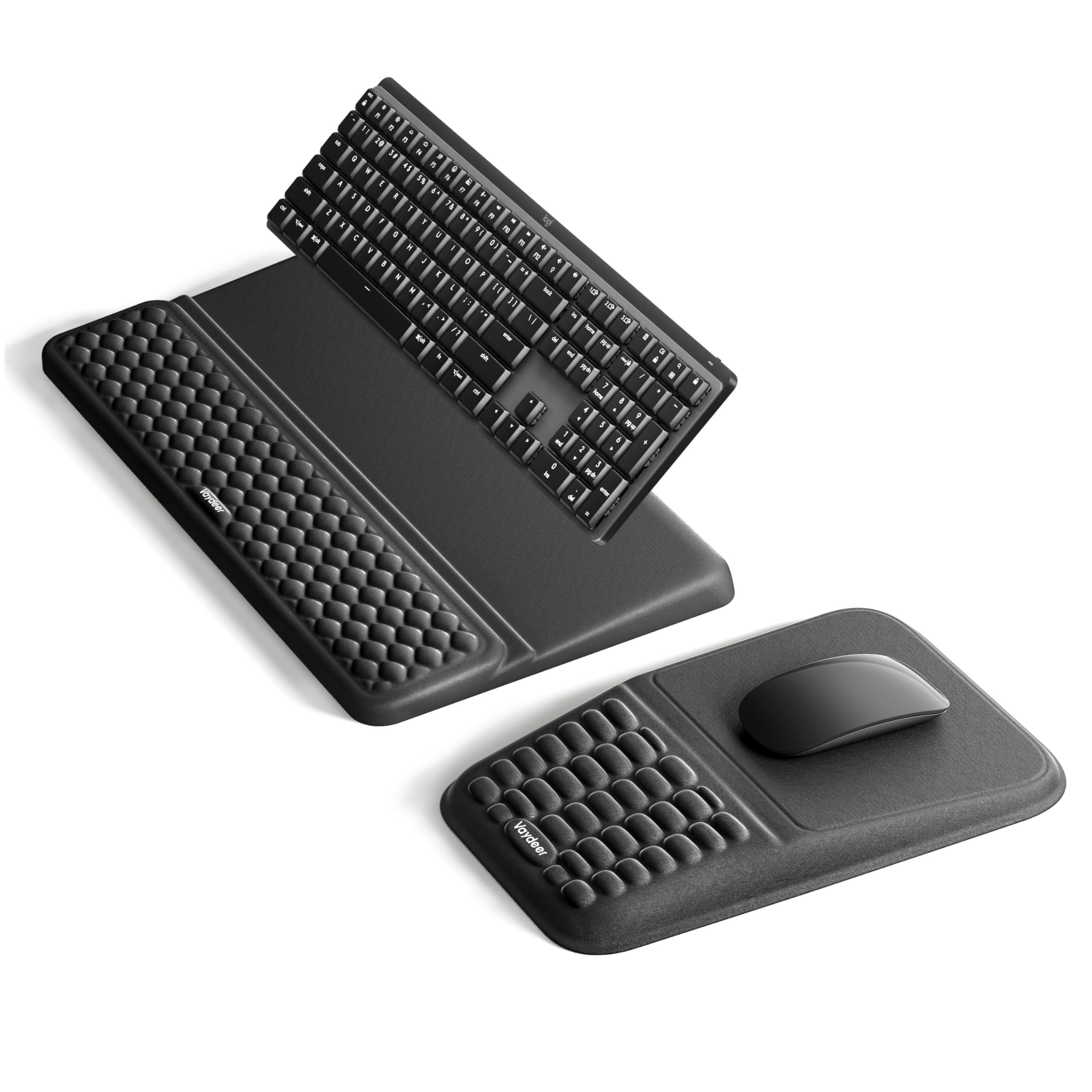 Vaydeer Keyboard Stand and Mouse Pad Set