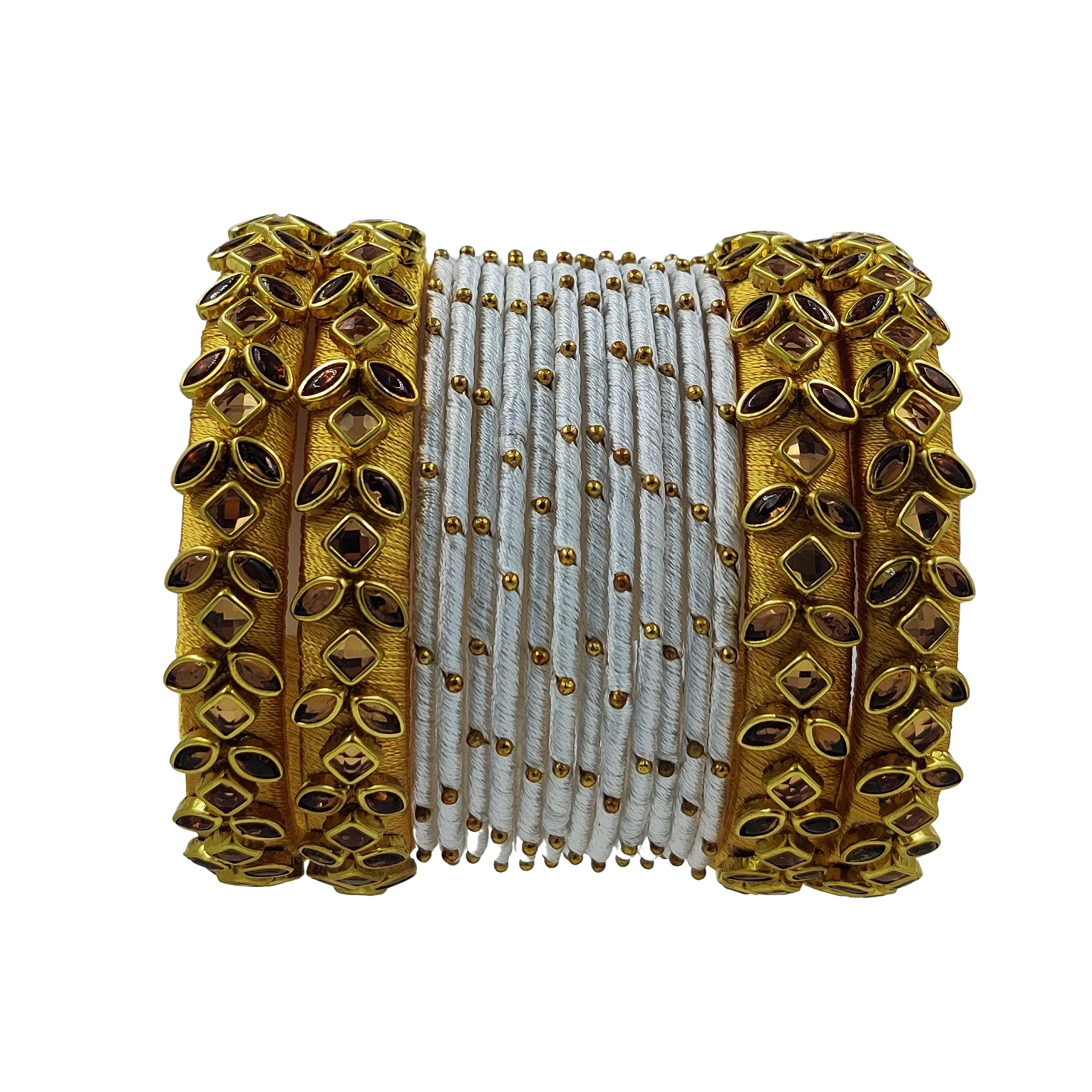 See full amazon price history chart for Yaalz Silk Thread Heavy Rich Kundan Stone Worked Beautiful Fancy Designer Festival Wear Wedding Chuda Bangle Sets For Women Girls In White_&_Gold Colors Yaalz Silk Thread Heavy Rich Kundan Stone Worked Beautiful Fancy Designer Festival Wear Wedding Chuda Bangle Sets For Women Girls In White_&_Gold Colors (B09V5CW23V) Amazon Price History, Amazon Price Tracker