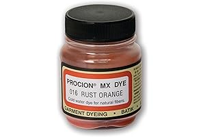 Jacquard Procion MX Dye: Rust Orange - Undisputed Tie Dye Powder