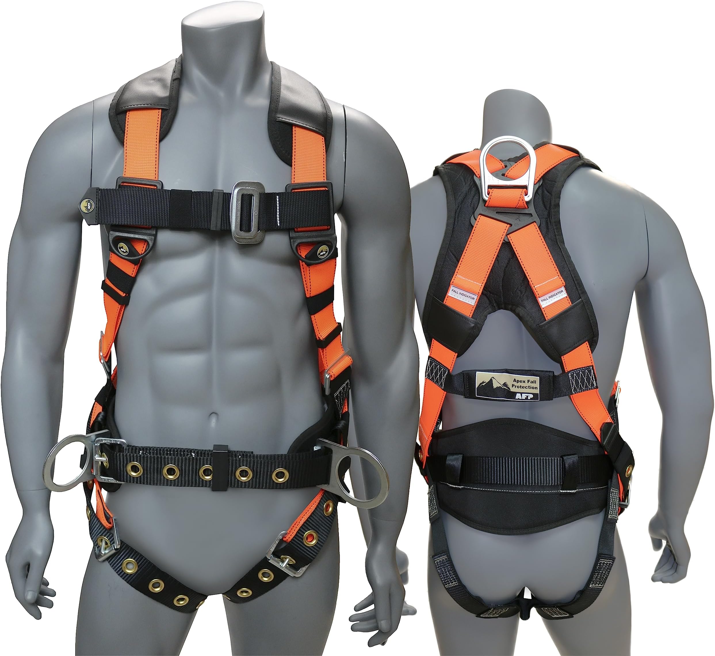 DIJJIG Fall Arrest Safety Harnesses Full Body Protection Roofing Harness Construction Harness 5