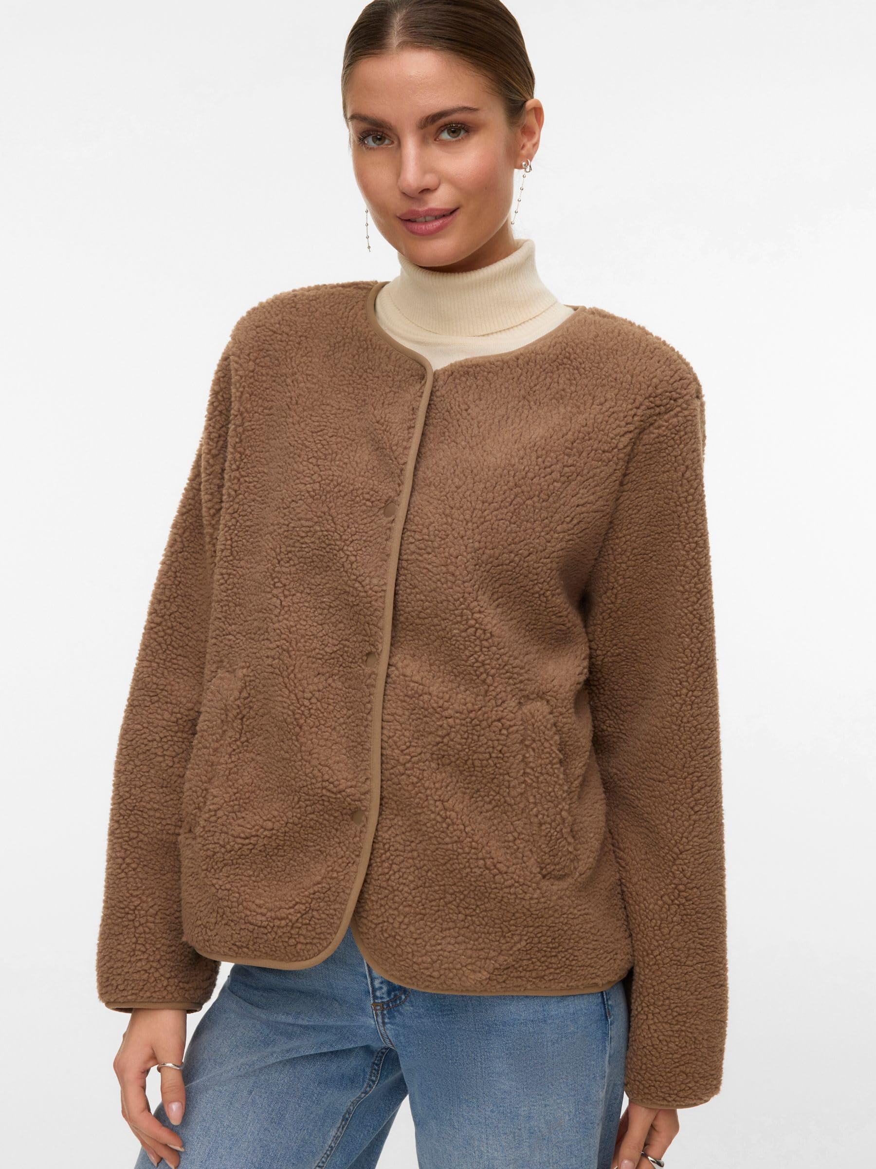 VERO MODA Female Teddyfell Jacke VMJOSEFIN Jacke