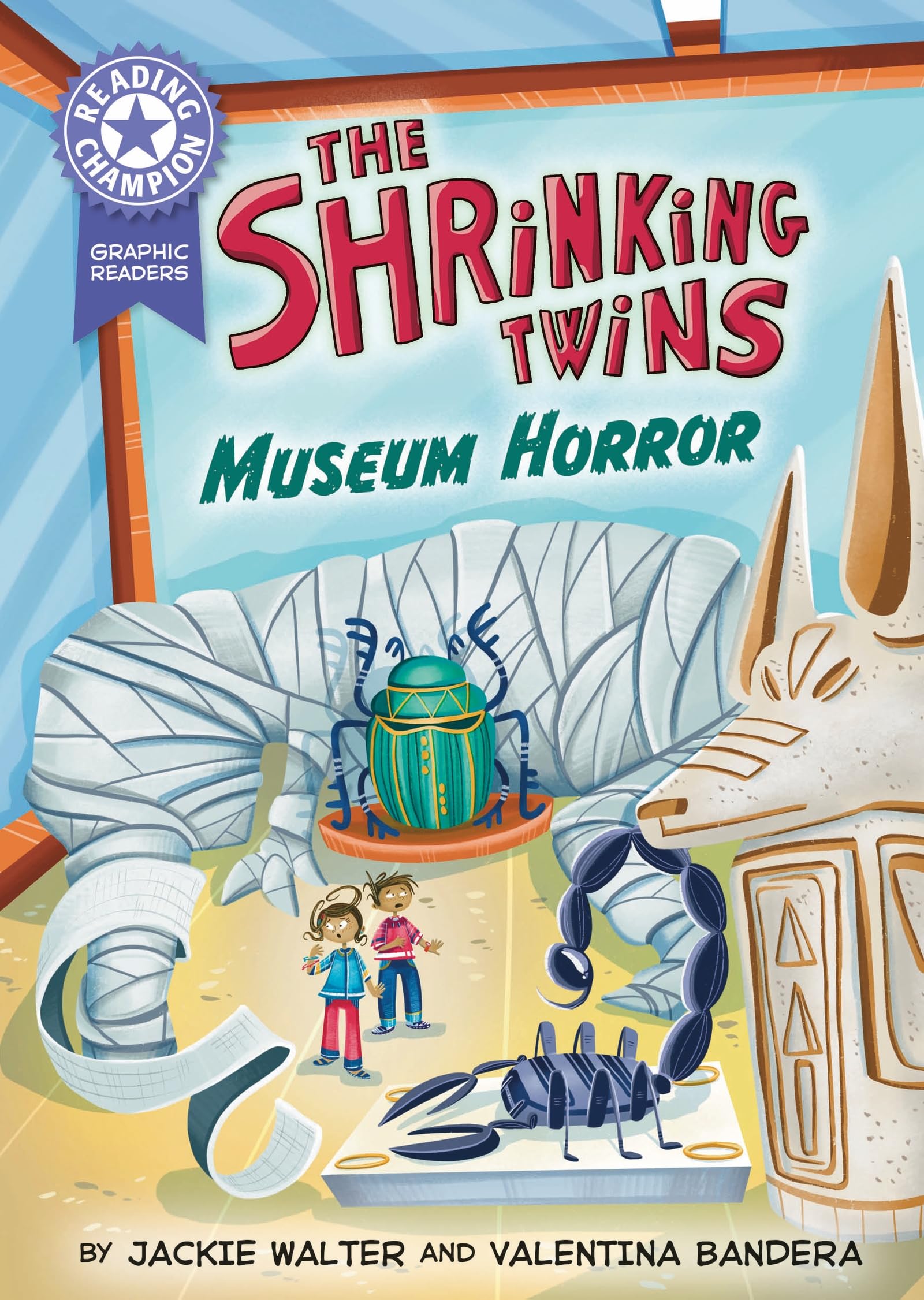 Graphics: The Shrinking Twins: Museum Horror: Book band Purple 8 (Reading Champion)