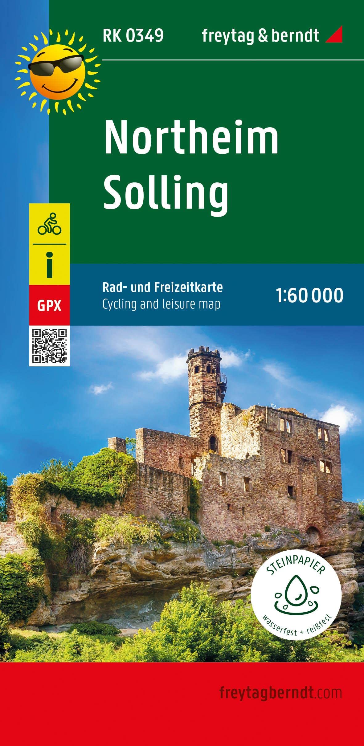 Northeim - Solling, cycling and leisure map 1:60,0