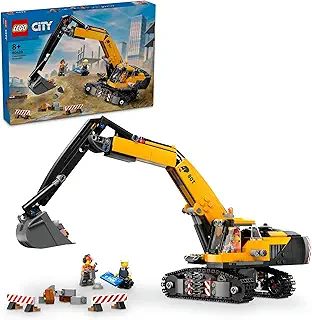 レゴ(LEGO) シティ きいろのショベルカー おもちゃ 玩具 誕生日 プレゼント ブロック 男の子 女の子 子供 8歳 9歳 10歳 小学生 乗り物 車 ミニカー 60420